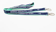 Satin lanyards