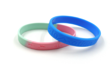 Debossed Silicone Wristband