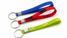 Silicone key ring